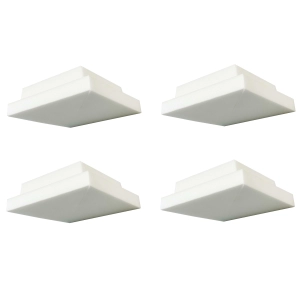 4 Aussenecken OL-45 weiss Lichtleisten